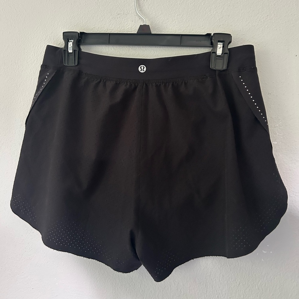 lululemon athletica Women's Black Athletic Shorts